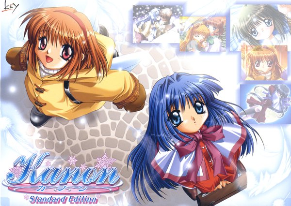 Anime picture 1600x1136 with kanon key (studio) tsukimiya ayu minase nayuki girl