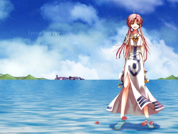 Anime picture 1600x1200 with aria mizunashi akari tagme