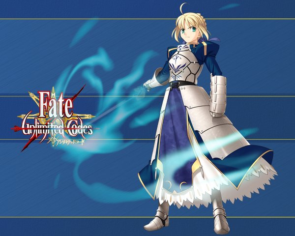 Anime picture 1280x1024 with fate (series) fate/stay night fate/unlimited codes studio deen type-moon artoria pendragon (all) saber