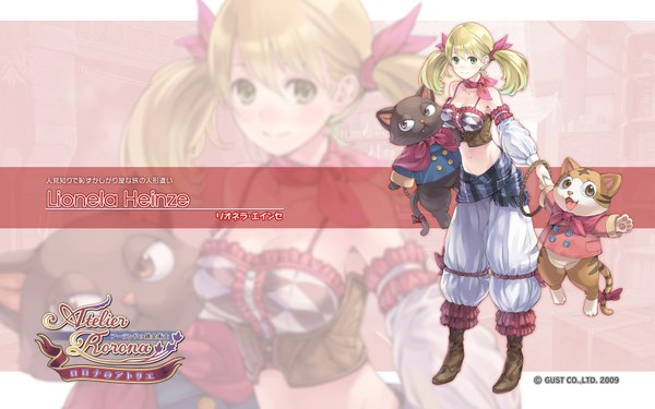 Anime picture 1920x1200 with atelier (series) atelier rorona gust (company) lionela heinze highres wide image zoom layer