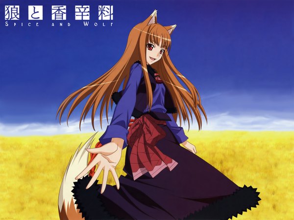 Anime picture 1600x1200 with spice and wolf horo tagme