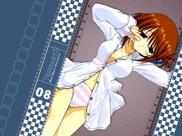 Anime picture 1024x768 with to heart 2 leaf (studio) komaki manaka light erotic tagme