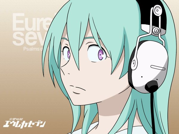 Anime picture 1024x768 with eureka seven studio bones eureka headphones tagme