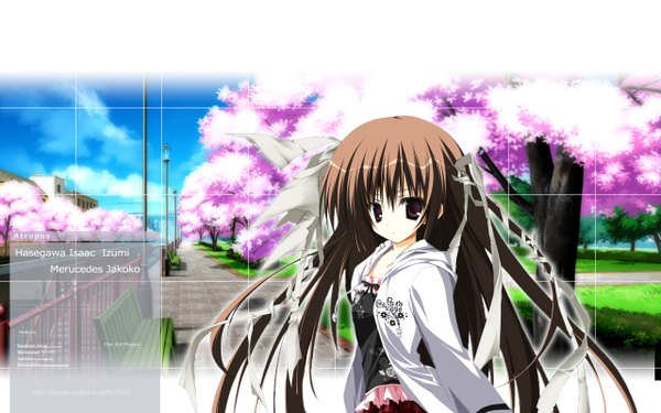 Anime picture 1280x800 with supreme candy (game) hasegawa isaac izumi merucedes jakoko wide image tagme