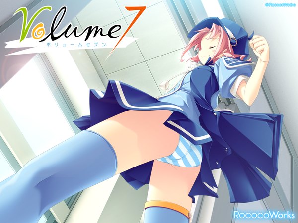 Anime picture 1600x1200 with volume7 rococoworks kino kyoka fue (tsuzuku) light erotic underwear panties