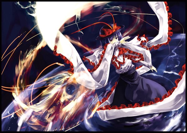 Anime picture 1200x853 with touhou nagae iku girl tagme