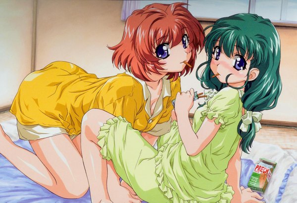 Anime picture 1663x1139 with onegai twins tagme