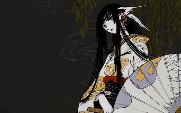 Anime picture 1440x900 with xxxholic clamp ichihara yuuko wide image