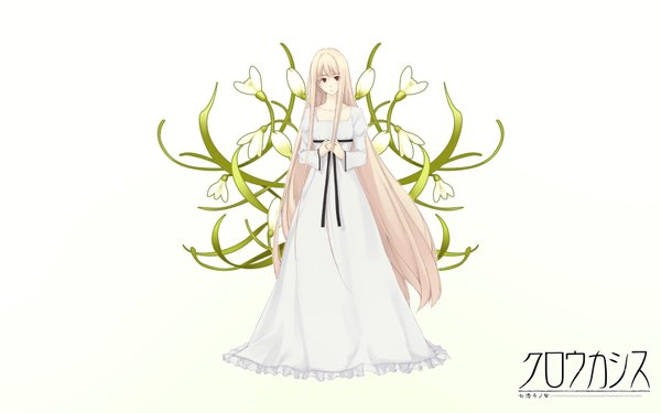 Anime picture 1680x1050 with caucasus innocent grey nanatsuki shion sugina miki wide image wallpaper dress