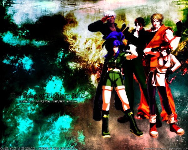 Anime picture 1280x1024 with the king of fighters snk tagme
