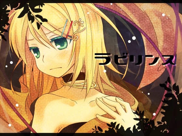 Anime picture 1200x900 with vocaloid kagamine rin tamura hiro girl tagme