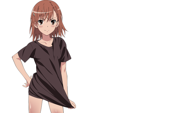 Anime-Bild 3840x2400 mit to aru kagaku no railgun j.c. staff misaka mikoto single highres wide image transparent background vector girl