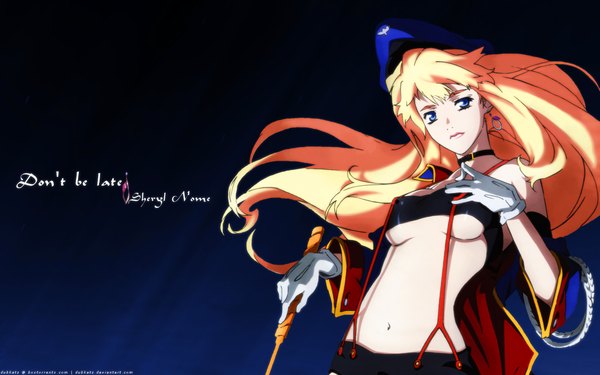 Anime picture 1680x1050 with macross macross frontier sheryl nome light erotic wide image whip