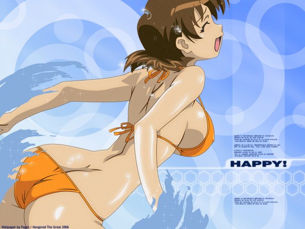 Anime picture 1280x960 with girls bravo kojima kirie light erotic girl swimsuit