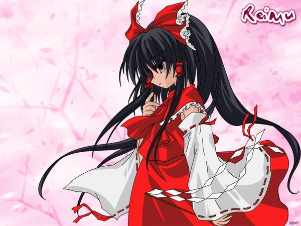 Anime picture 1600x1200 with touhou hakurei reimu girl skirt skirt set tagme