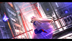 Anime picture 1200x690