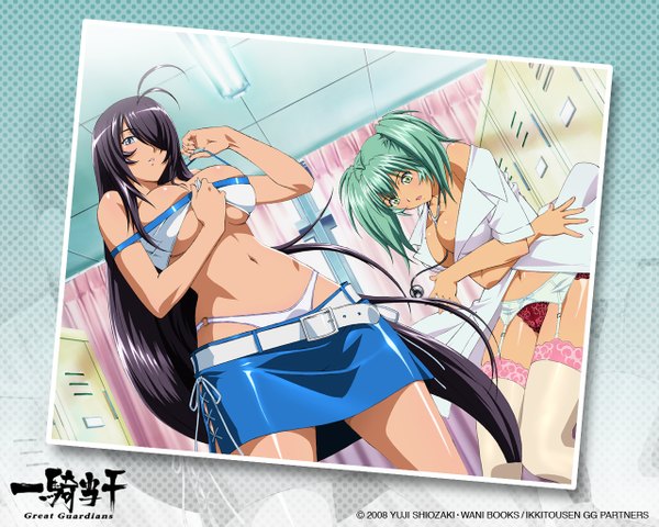 Anime picture 1280x1024 with ikkitousen light erotic tagme