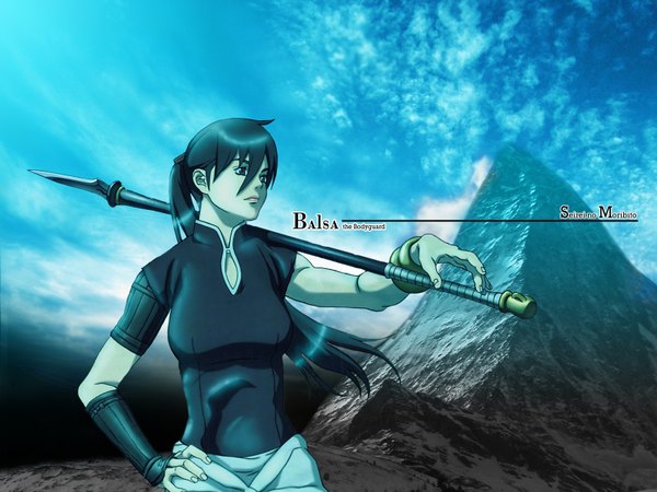 Anime picture 1600x1200 with seirei no moribito production i.g balsa yonsa spear tagme