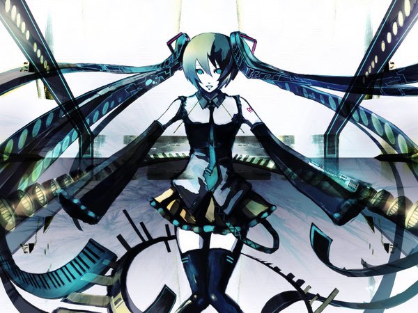 Anime picture 1600x1200 with vocaloid hatsune miku iori (yakata-bako) girl tagme