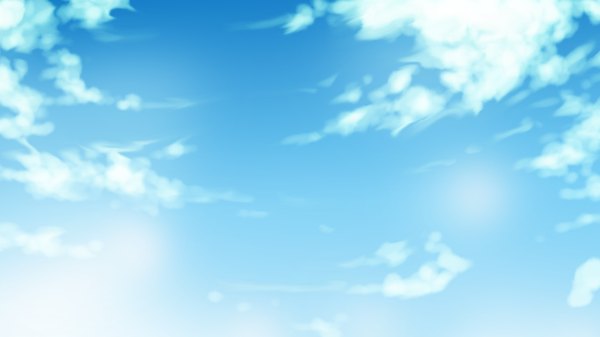 Anime picture 1280x720 with pocket ni koi o tsumete wide image game cg sky cloud (clouds) landscape