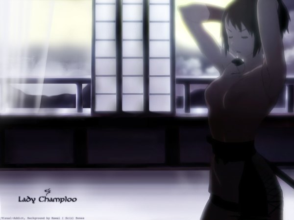 Anime picture 1280x960 with samurai champloo imano yatsuha tagme