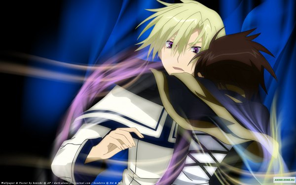 Anime picture 1440x900 with 07-ghost studio deen teito klein mikage headstro wide image