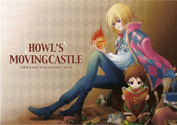 Anime picture 1300x920 with howl's moving castle studio ghibli howl markl tagme