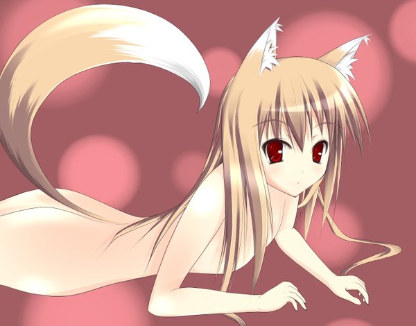 Anime picture 1418x1111 with spice and wolf horo light erotic tagme