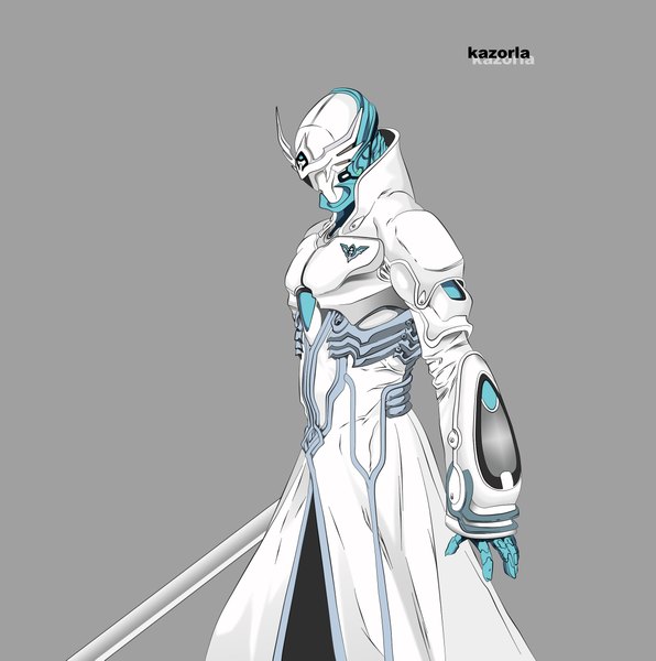 Anime picture 2258x2275 with zetman kouga amagi alphas kazorla tall image highres boy weapon sword