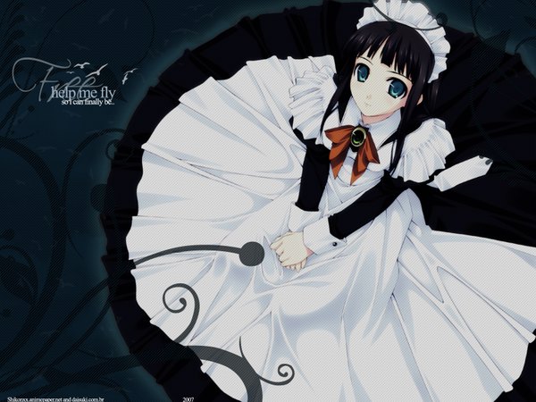 Anime picture 1600x1200 with murakami suigun maid tagme