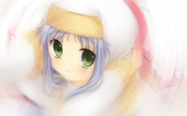 Anime picture 1920x1200 with to aru majutsu no index j.c. staff index highres wide image green eyes blue hair
