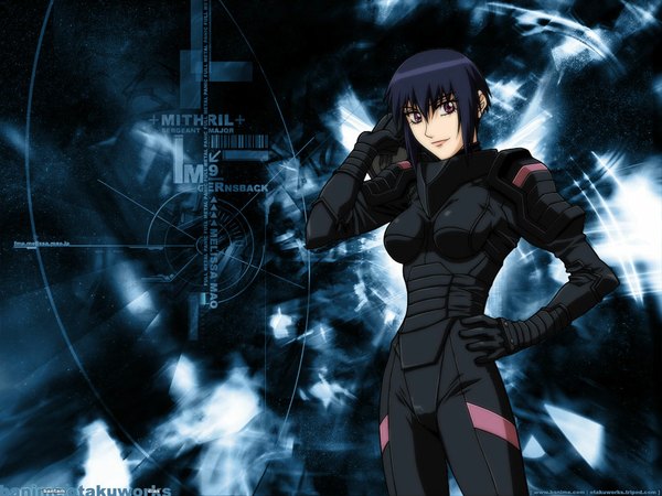 Anime picture 1024x768 with full metal panic! gonzo tagme