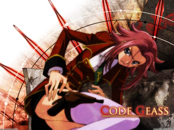 Anime picture 1600x1200 with code geass sunrise (studio) kallen stadtfeld tagme