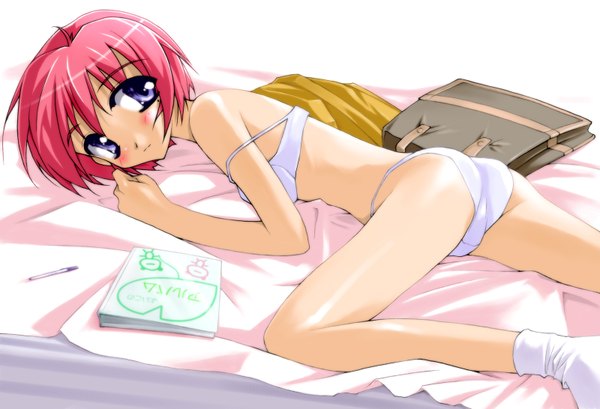Anime picture 1600x1092 with ishikei light erotic underwear only underwear panties tagme