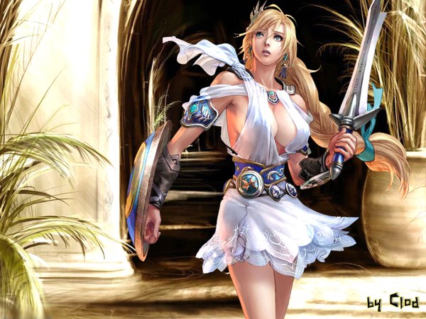 Anime picture 1600x1200 with soulcalibur sophitia alexandra tagme