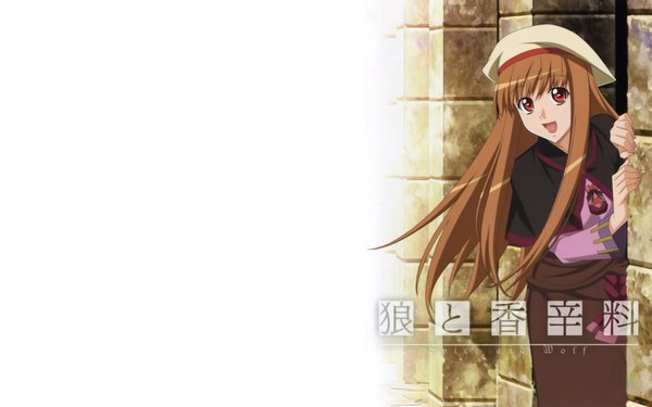 Anime picture 1920x1200 with spice and wolf horo highres wide image
