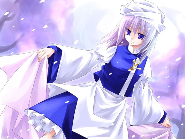 Anime picture 1600x1200 with touhou letty whiterock girl tagme
