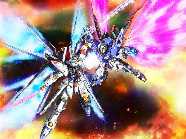 Anime picture 1200x900 with gundam seed wings mecha tagme