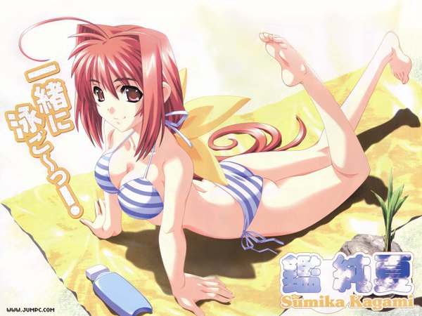 Anime picture 1280x960 with muv-luv light erotic swimsuit tagme sumika kagami