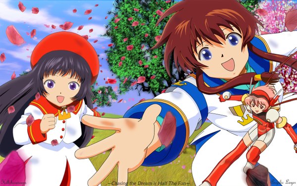 Anime picture 1280x800 with angelic layer studio bones wide image tagme
