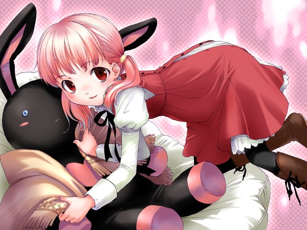 Anime picture 1600x1200 with sakura musubi cuffs (studio) suzumi atsushi bunny tagme