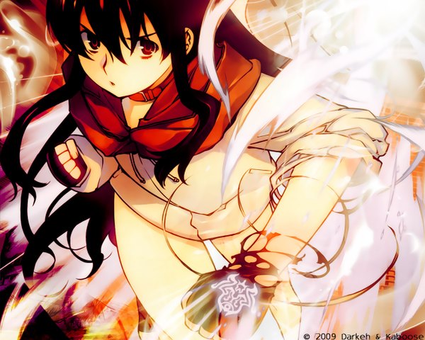 Anime picture 1280x1024 with kurokami kuro (kurokami) tagme