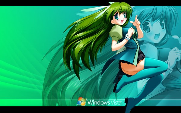 Anime picture 1920x1200 with os-tan windows (operating system) highres light erotic wide image thighhighs