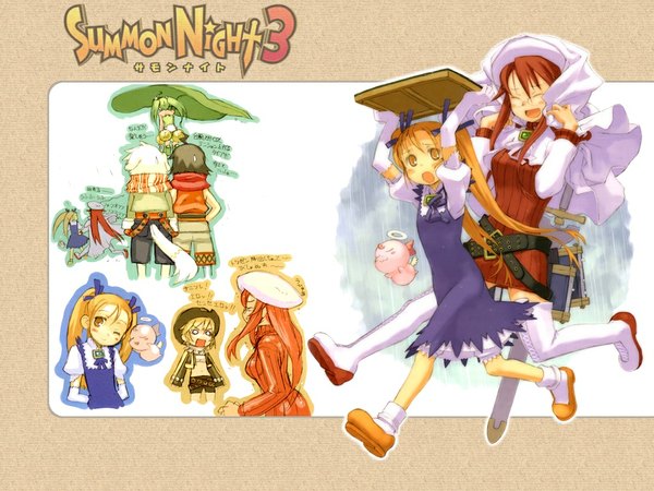 Anime picture 1024x768 with summon night summon night 3 tagme