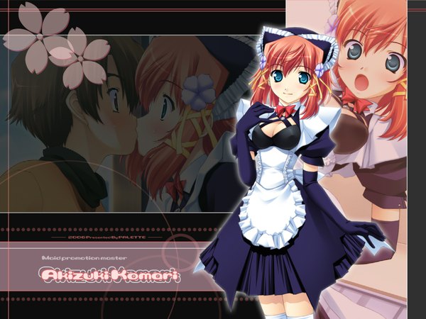 Anime picture 1600x1200 with maid tagme maid promotion master