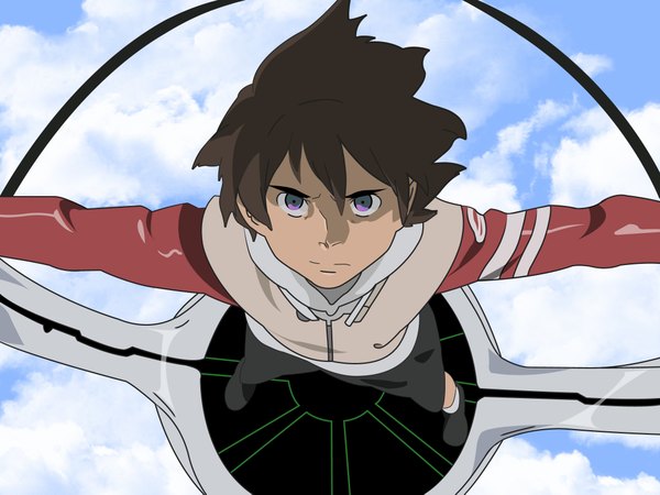 Anime picture 2140x1605 with eureka seven studio bones renton thurston highres spoilers