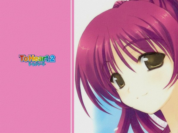 Anime picture 1024x768 with to heart 2 leaf (studio) kousaka tamaki red hair tagme