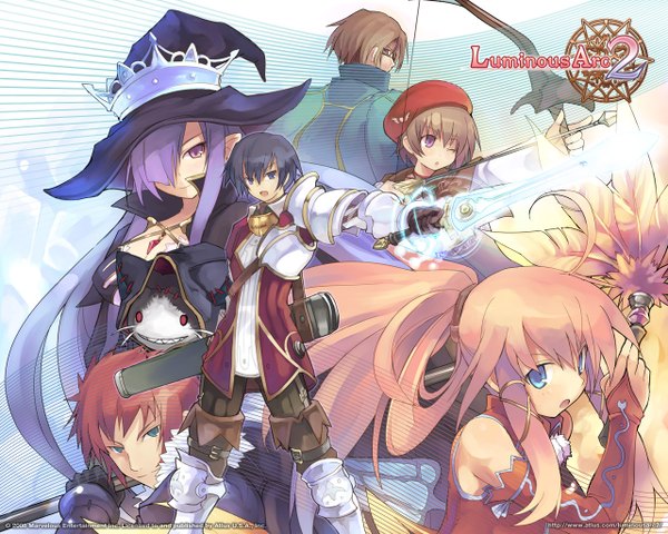 Anime picture 1280x1024 with luminous arc group