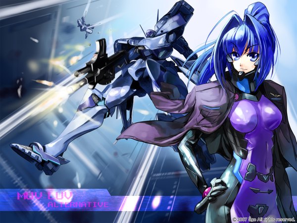 Anime picture 1600x1200 with muv-luv light erotic tagme