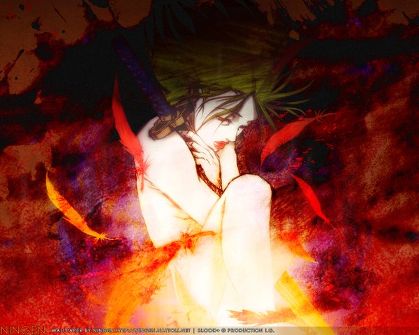 Anime picture 1280x1024 with blood+ blood the last vampire production i.g saya (blood the last vampire) tagme